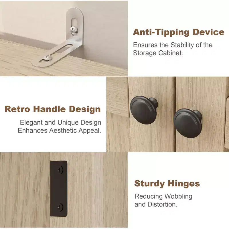 Dispensa a 5 ripiani alta 180 cm, organizer con 4 ante e ripiani regolabili per cucina, bagno, sala da pranzo