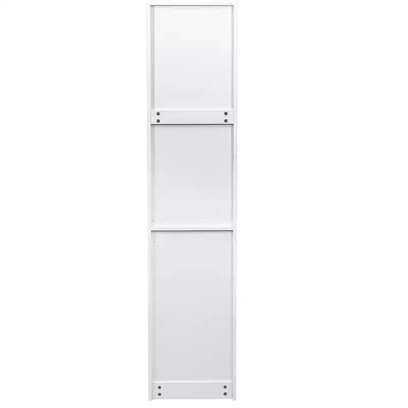 Dispensa da 40 cm in Legno Bianco con Cassetti
