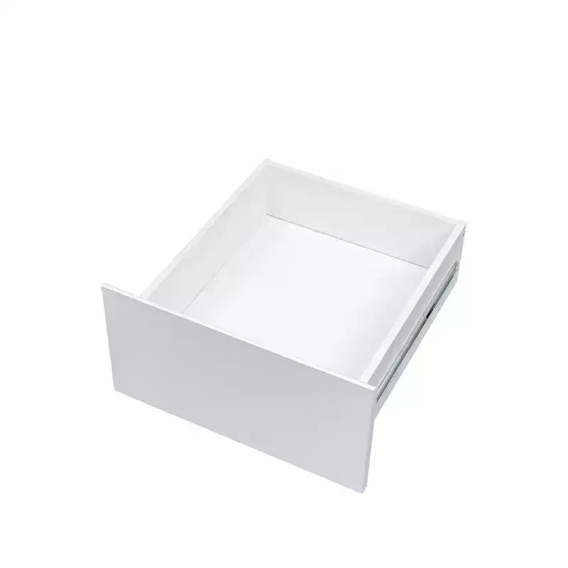 Dispensa da 40 cm in Legno Bianco con Cassetti