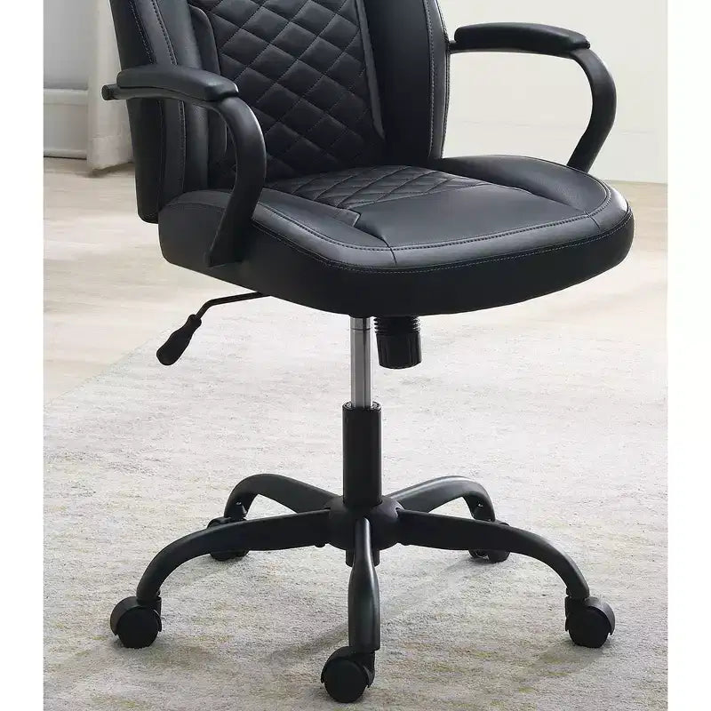 Sedia da gaming con braccioli, sedia a croce con ruote, sedia da computer imbottita per studio, ufficio, sala gaming