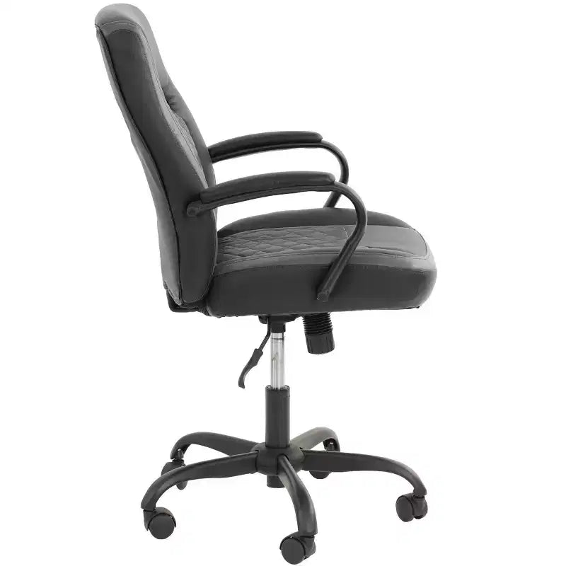 Sedia da gaming con braccioli, sedia a croce con ruote, sedia da computer imbottita per studio, ufficio, sala gaming