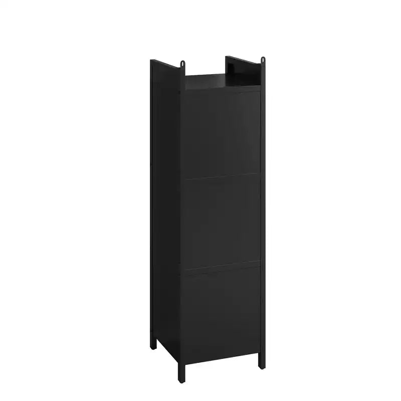 Mobile Contenitore Moderno con Anta in Vetro Temperato da 35 cm
