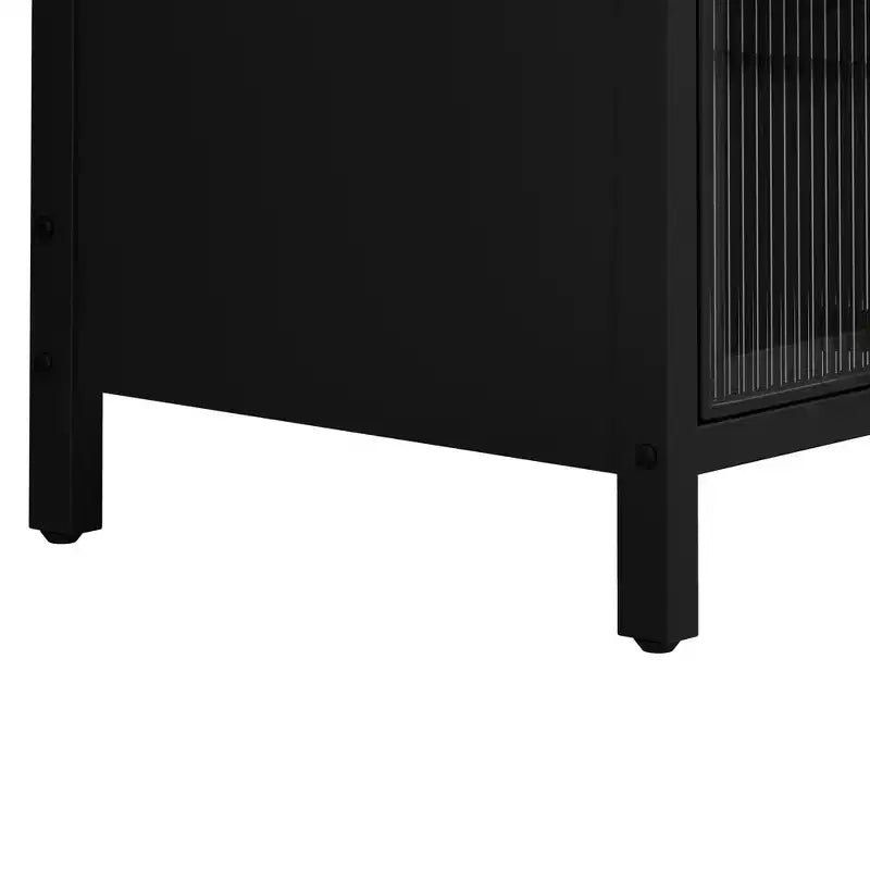Mobile Contenitore Moderno con Anta in Vetro Temperato da 35 cm